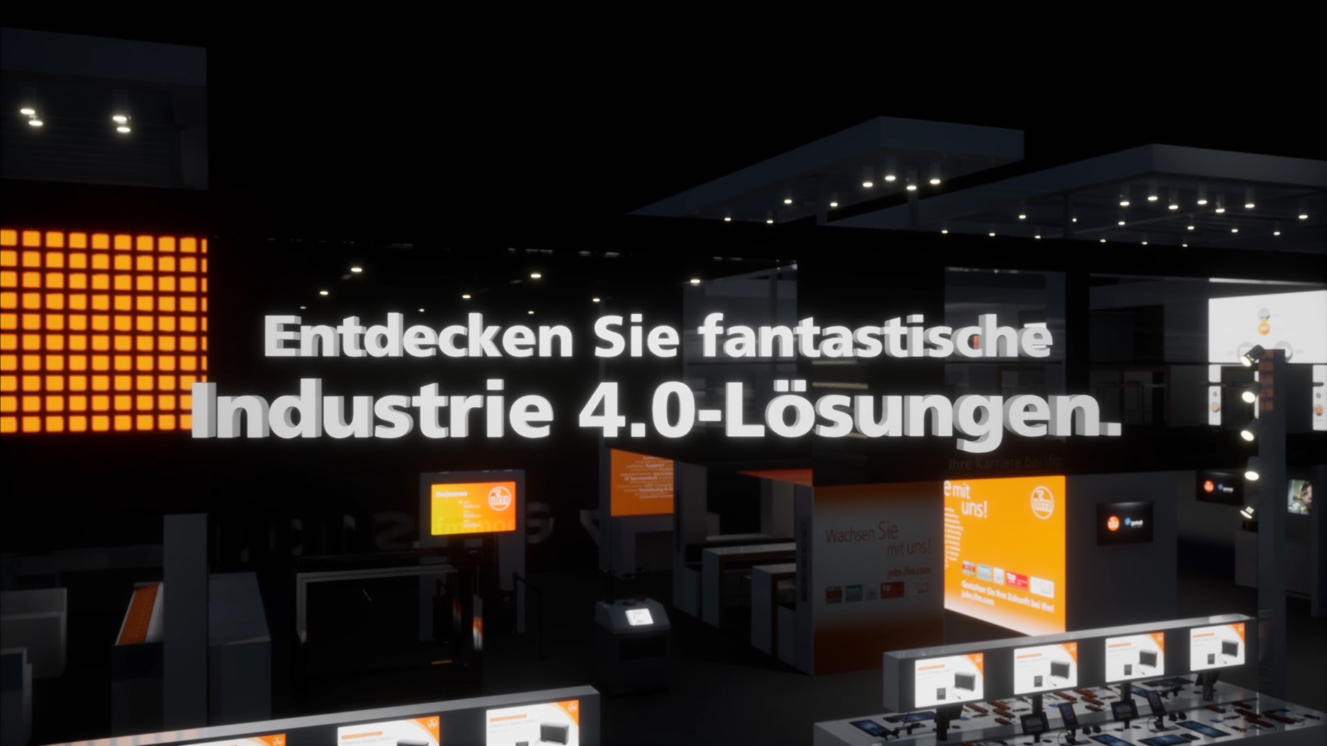 ifm · Hannover Messe 2021 – Projektansicht 3