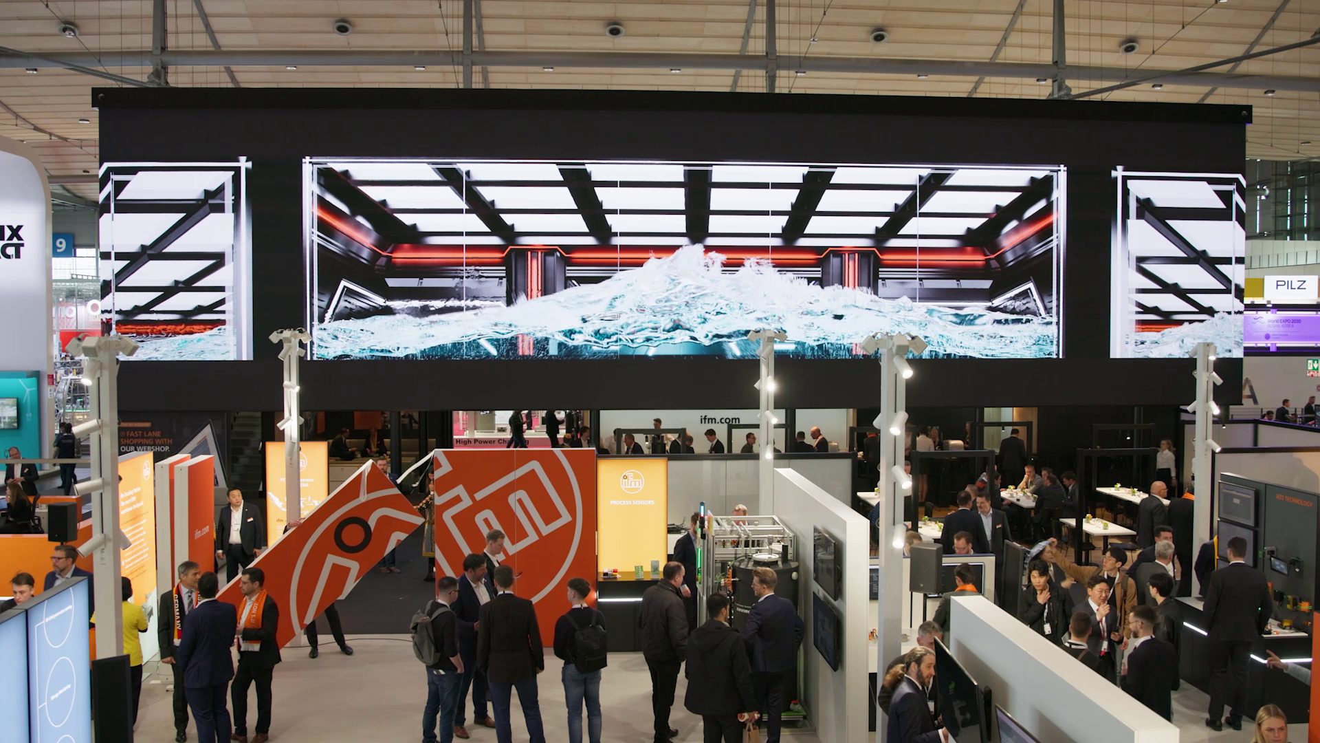 ifm · Hannover Messe 2023 – Projektansicht 7