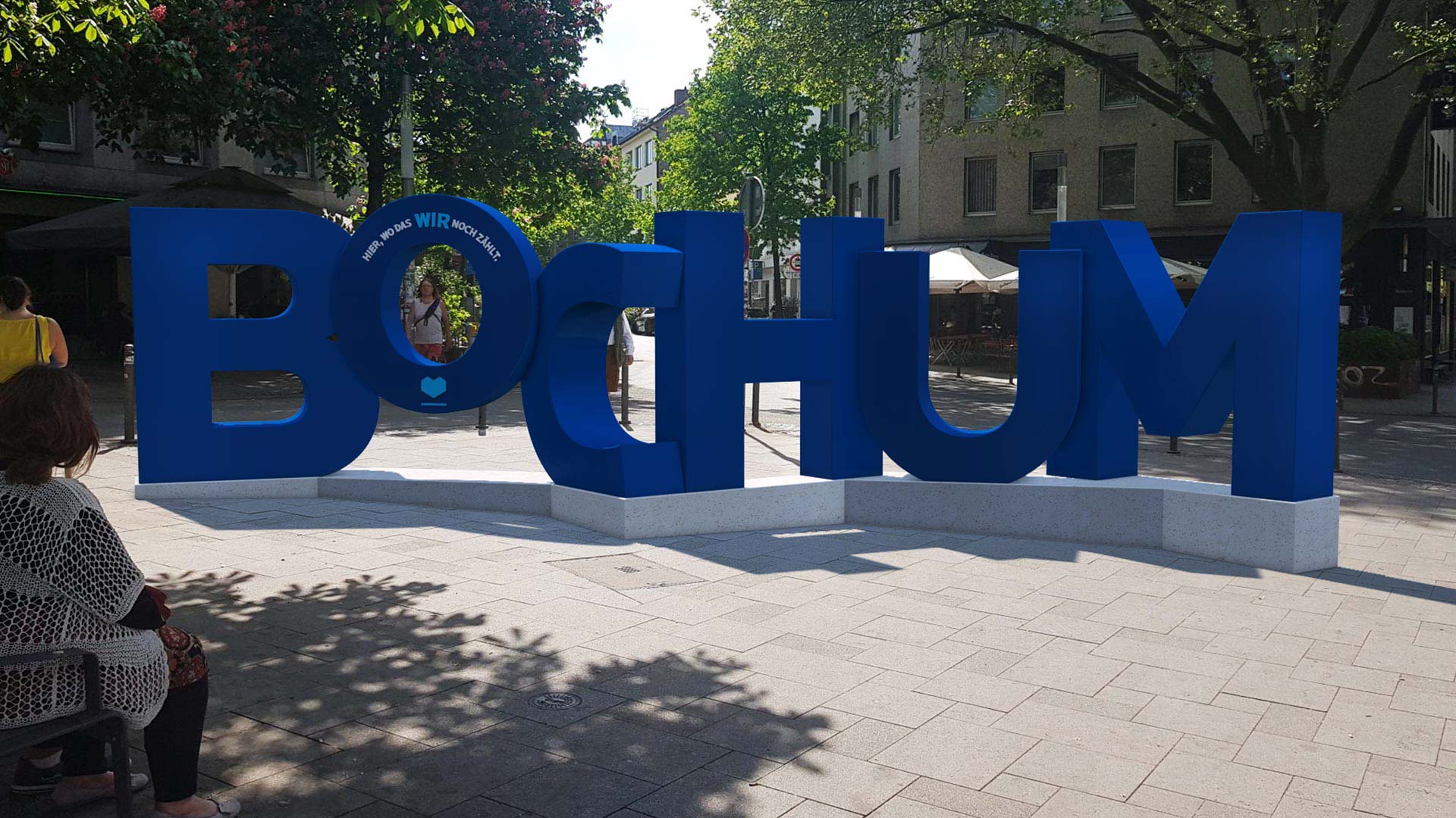 Bochum · Schrift im Raum – Projektansicht 6