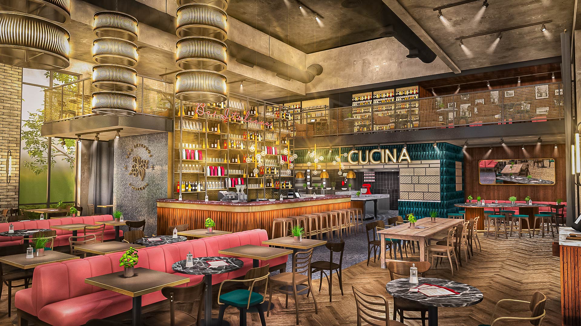 L’Osteria – Projektansicht 2