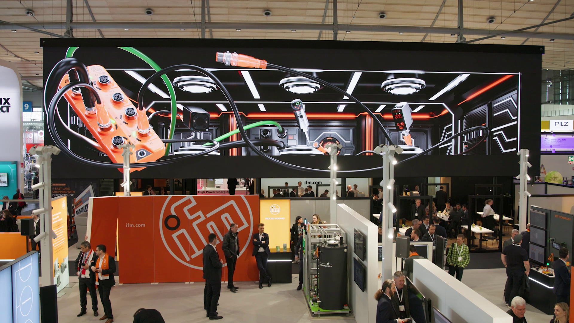 ifm · Hannover Messe 2023 – Projektansicht 5