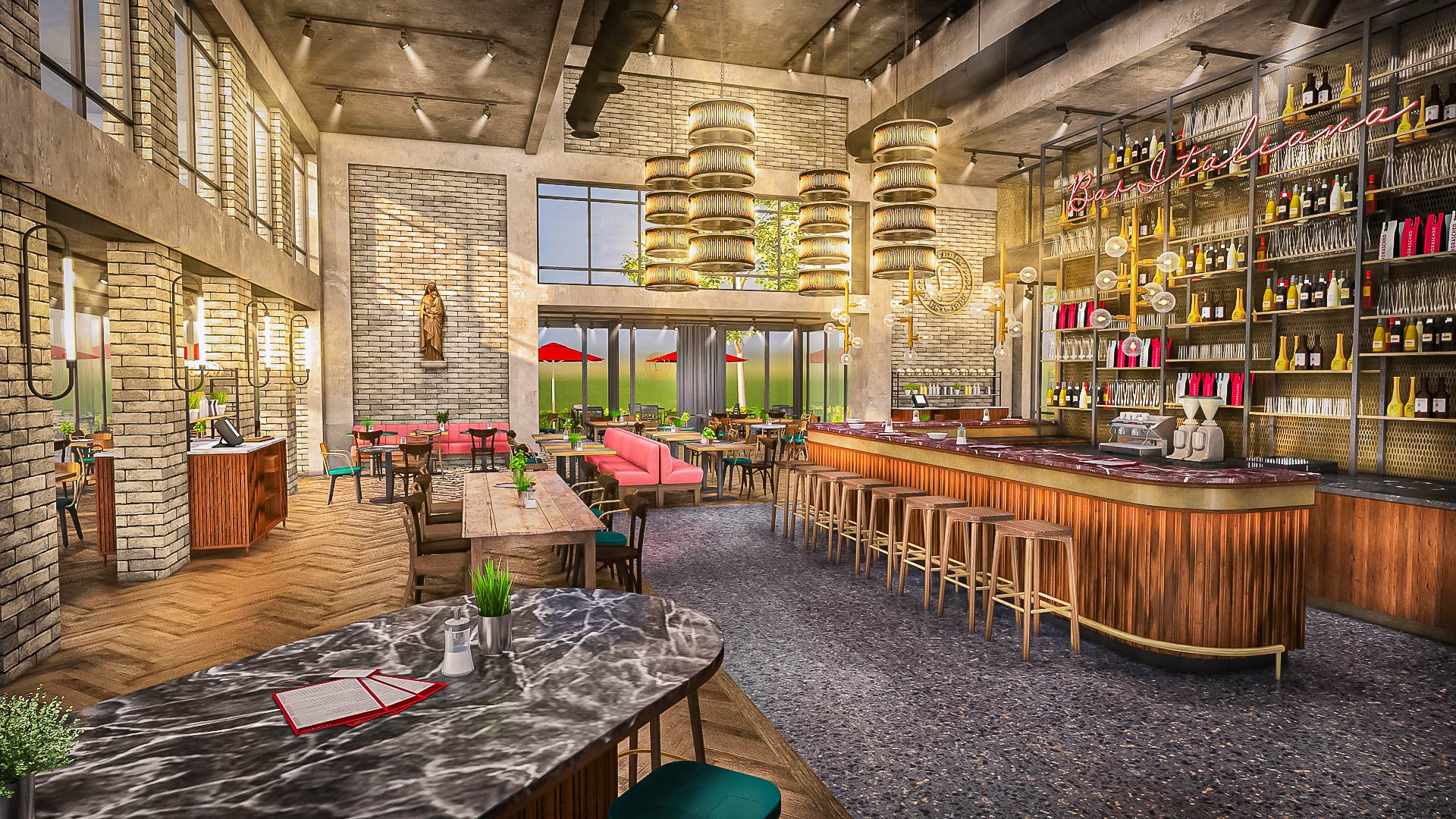 L’Osteria – Projektansicht 3